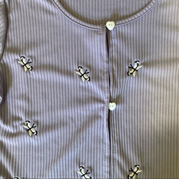 Light purple button up shirt (never worn) - Picture 2 of 2